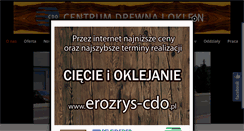 Desktop Screenshot of centrumdrewnaioklein.pl